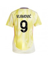 Juventus Dusan Vlahovic #9 Venkovní Dres pro Dámské 2024-25 Krátký Rukáv